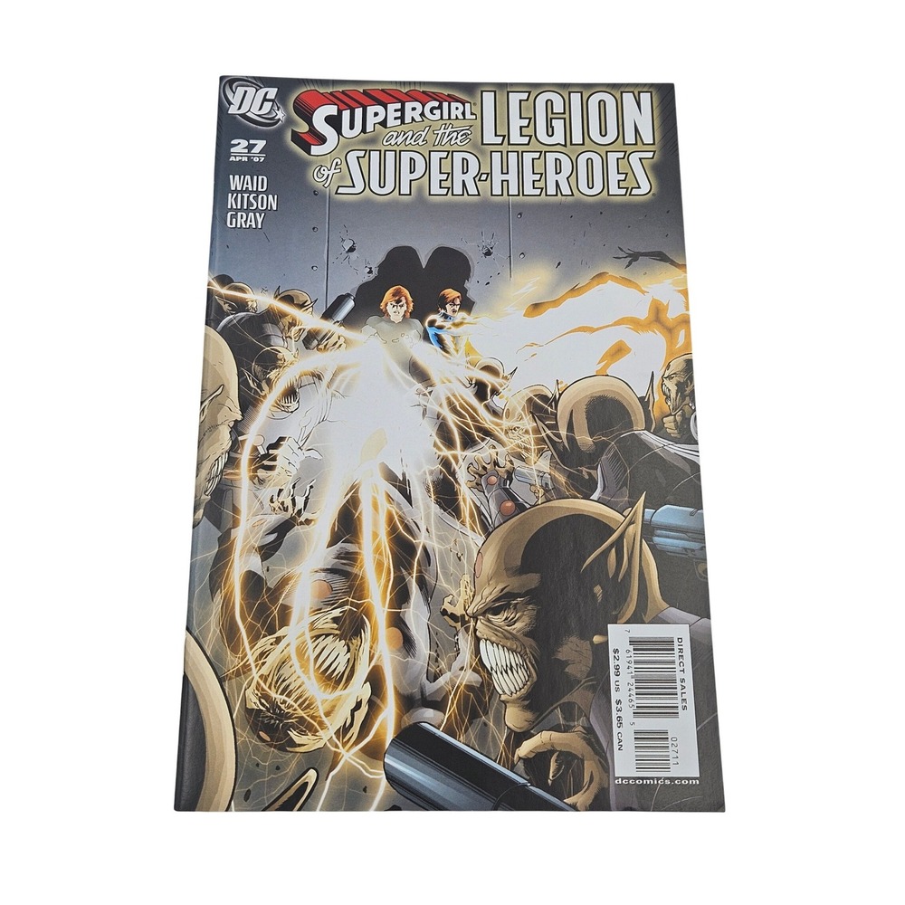 DC Supergirl and the Legion of Super Heroes Comic Book Issue 27 April 2007